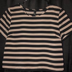 Striped Crop Top
